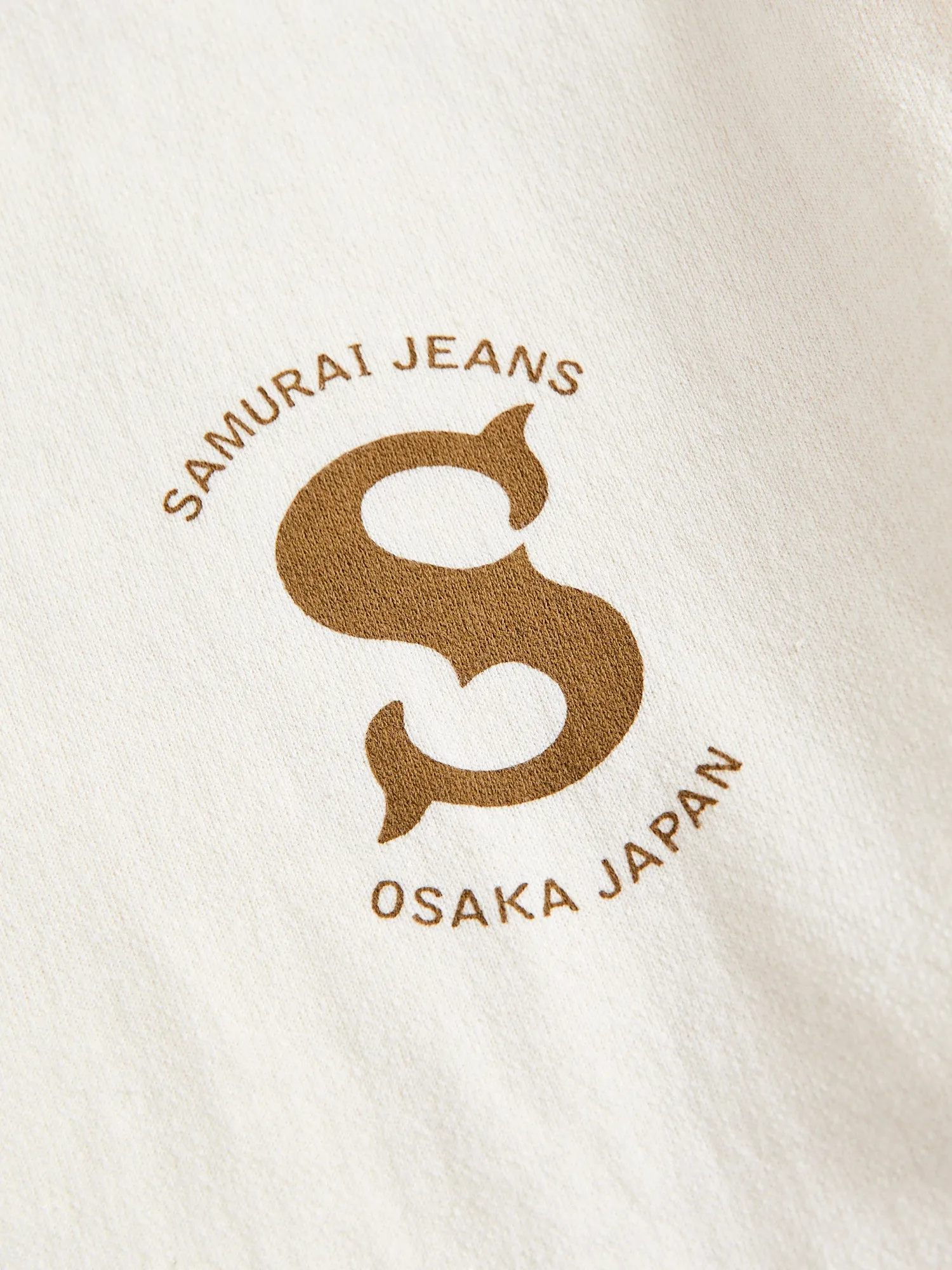 Ivory Ranji Inlay Loopwheel T-Shirt: High-Quality Mens Off-White Tee