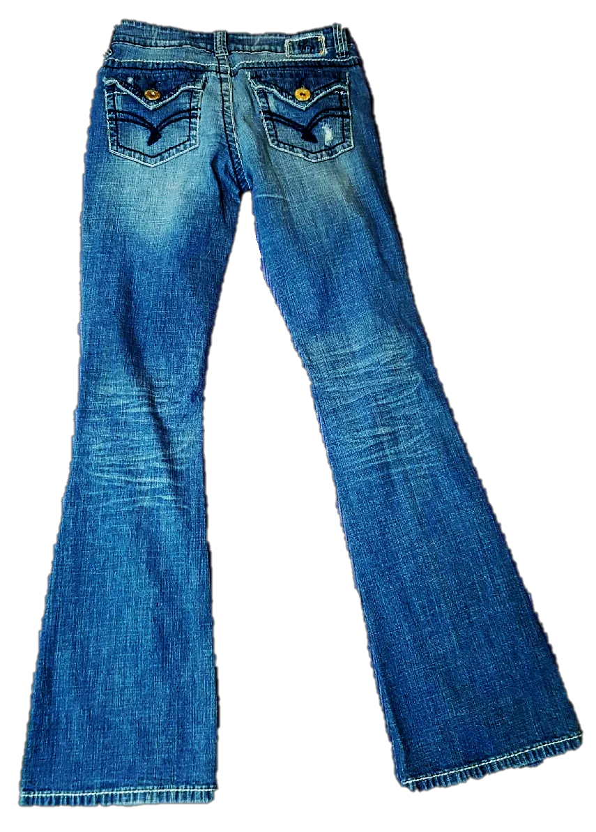 Ripped Blue Jeans