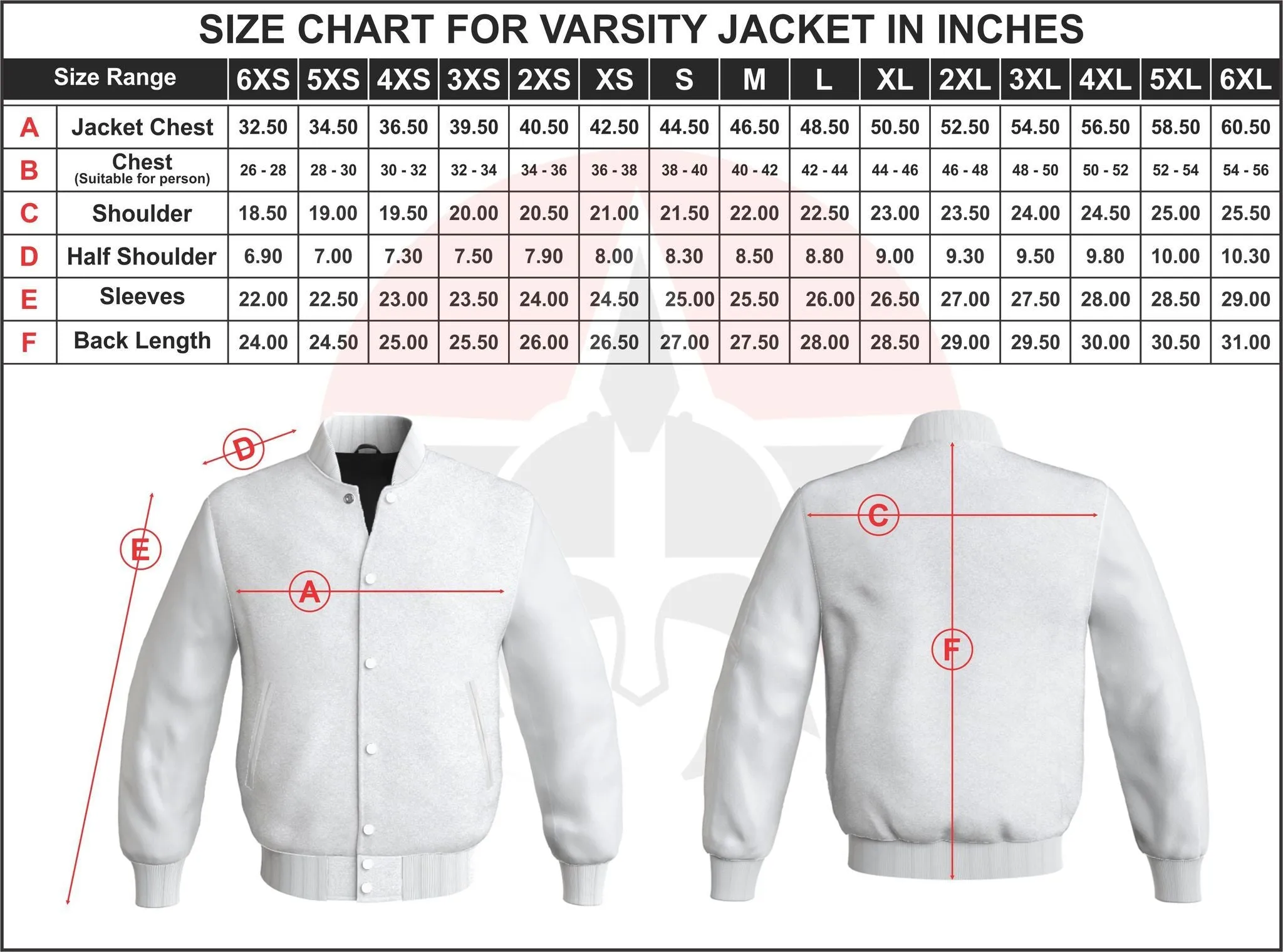 Royal Blue Wool White Leather Stripes Varsity Jacket