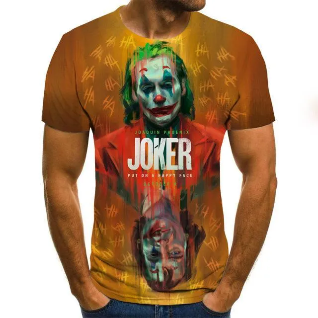 Series Printed 3D T-shirt