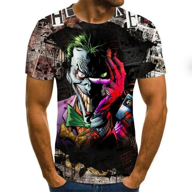 Series Printed 3D T-shirt