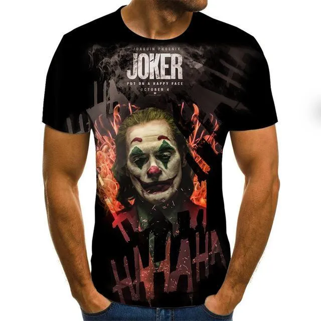 Series Printed 3D T-shirt
