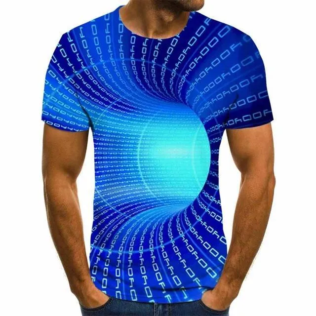 Series Printed 3D T-shirt