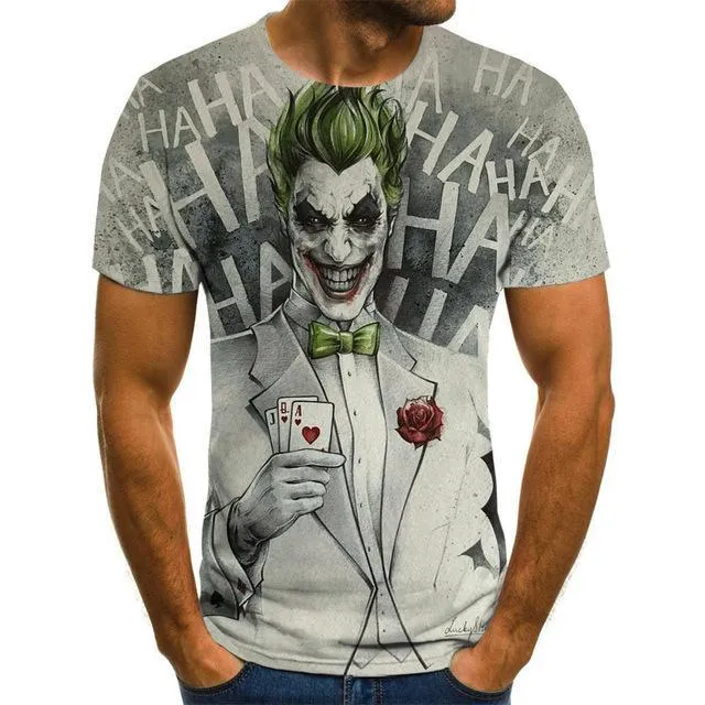 Series Printed 3D T-shirt
