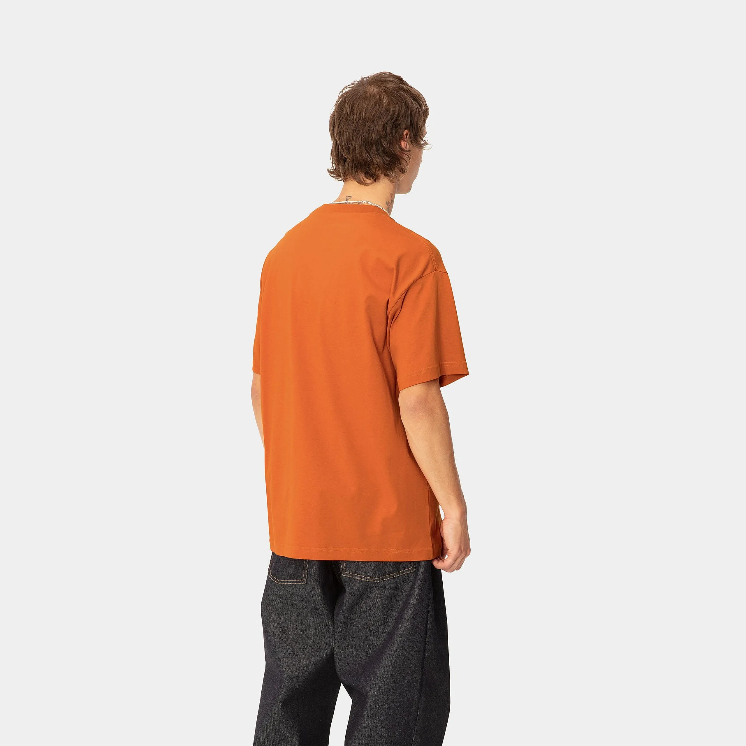 S/S BRUSH WIP T-SHIRT / CARHARTT WIP / TUMERIC