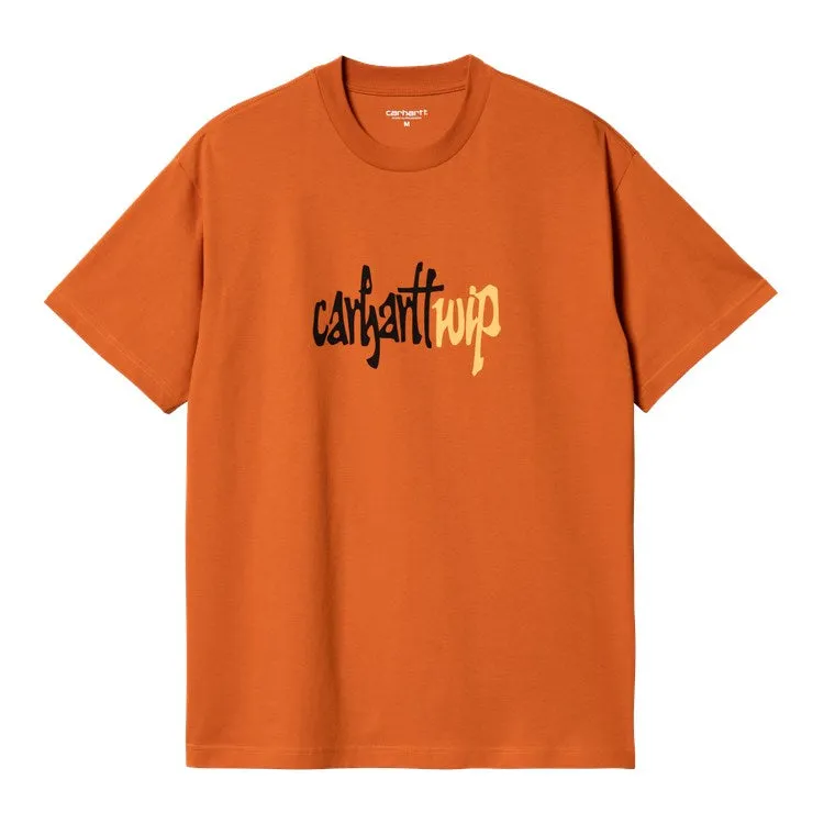 S/S BRUSH WIP T-SHIRT / CARHARTT WIP / TUMERIC