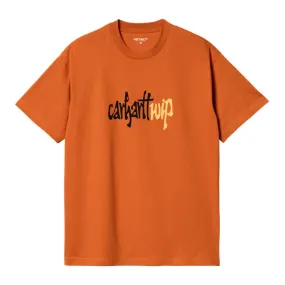 S/S BRUSH WIP T-SHIRT / CARHARTT WIP / TUMERIC