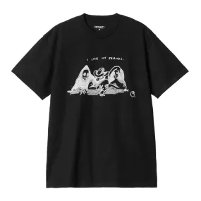 S/S PEPE FRIENDS T-SHIRT  / CARHARTT WIP / BLACK