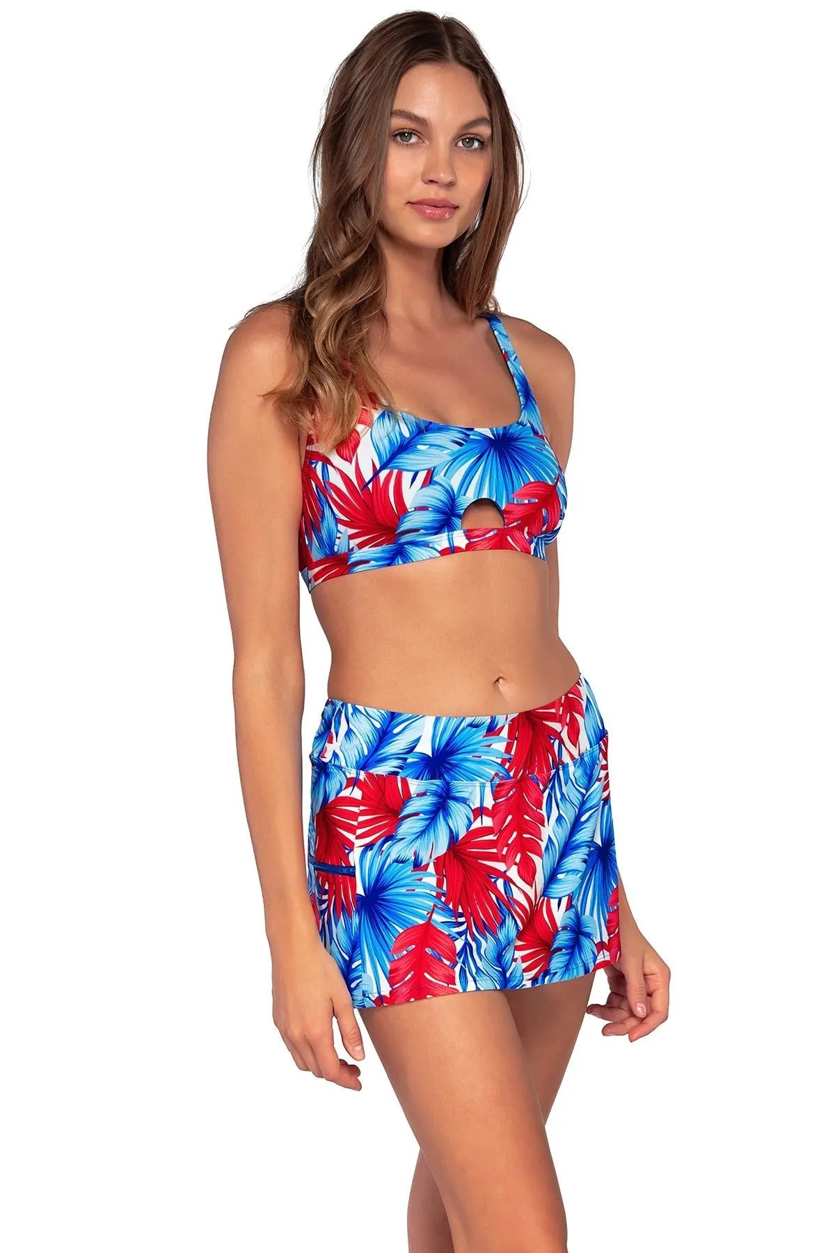 Sunsets American Dream Sporty Swim Skirt