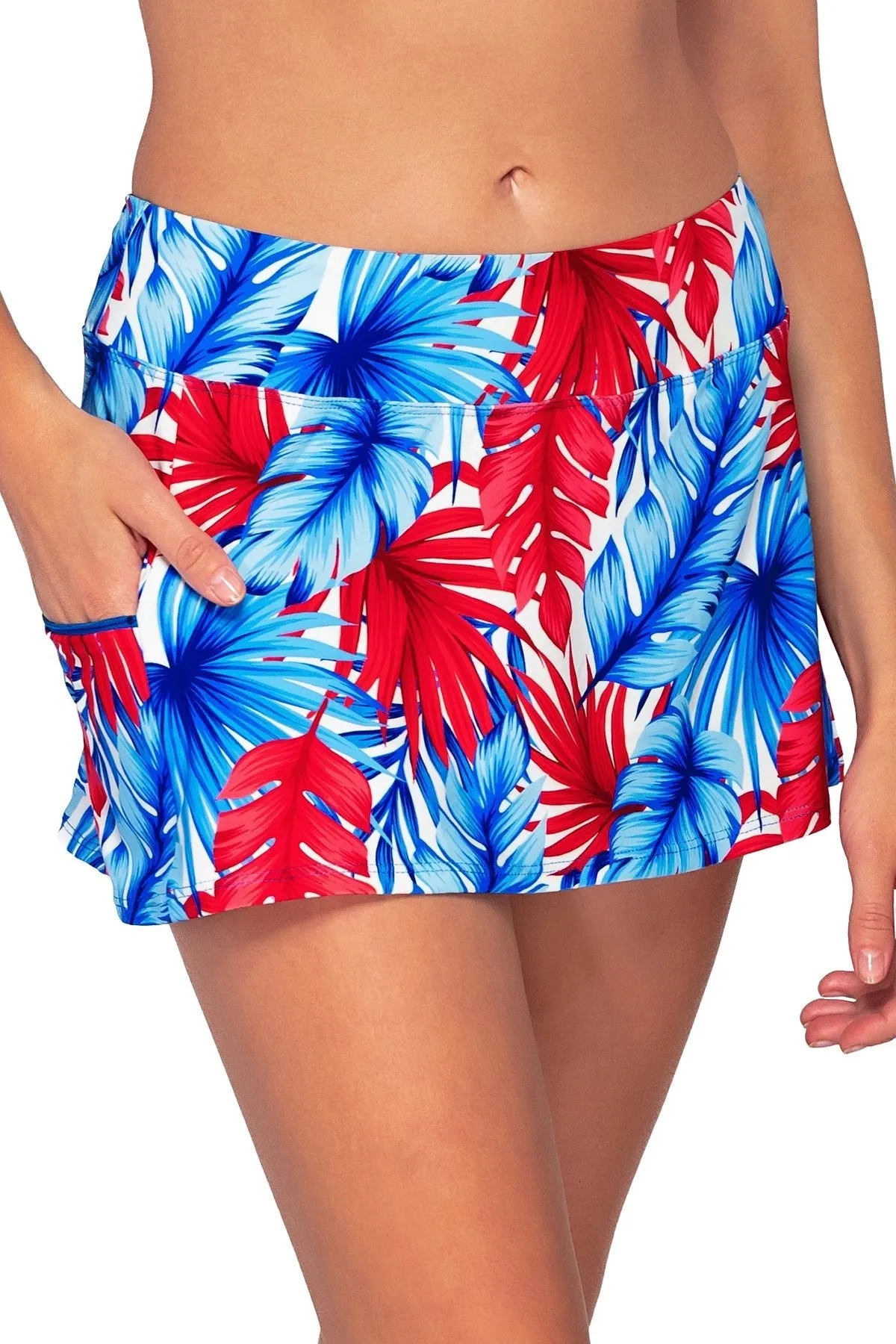 Sunsets American Dream Sporty Swim Skirt