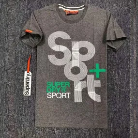 Superdry Sport Plus T-Shirt Ash
