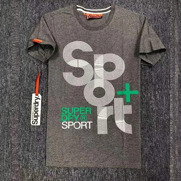 Superdry Sport Plus T-Shirt Ash