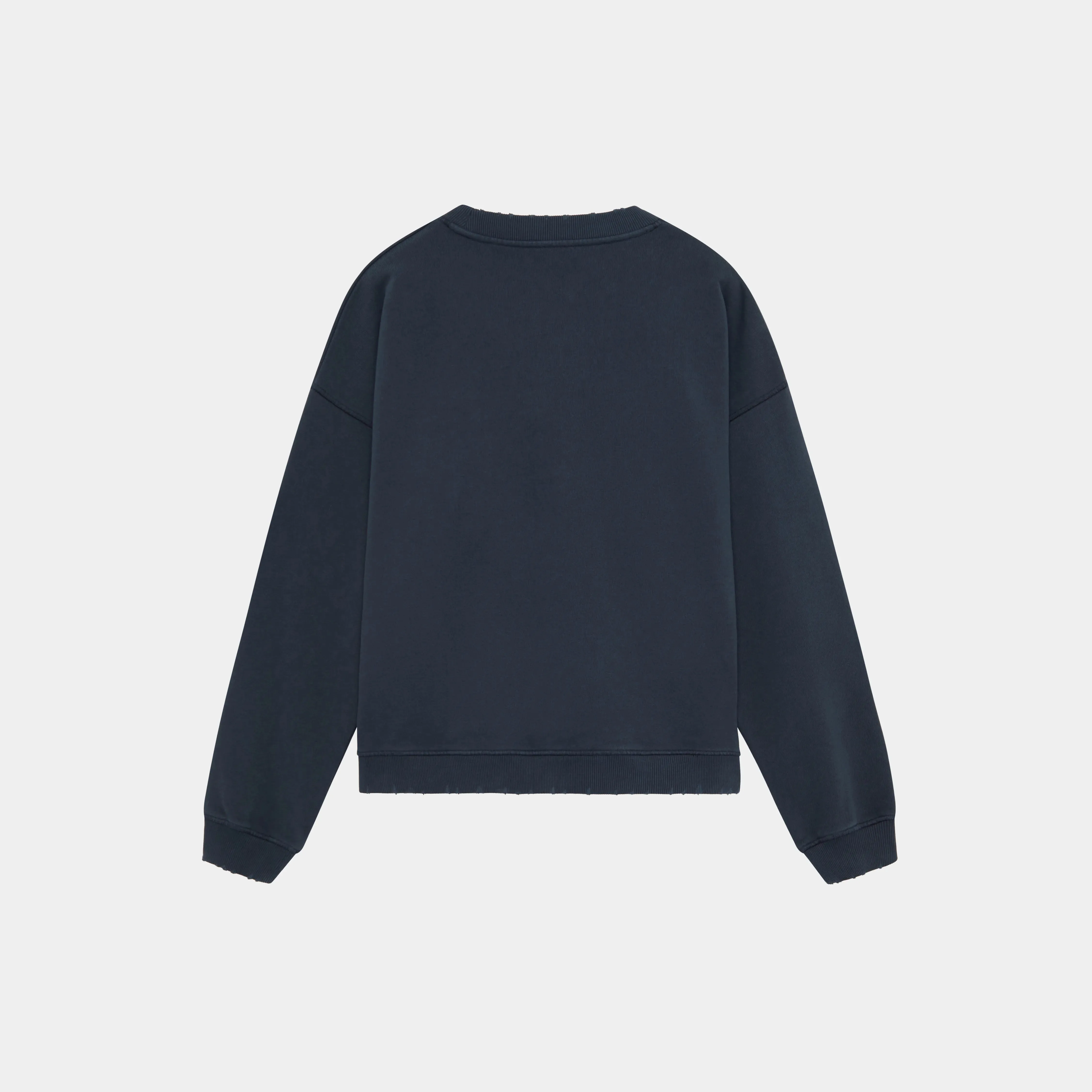 Tactical Navy Oversized Crewneck