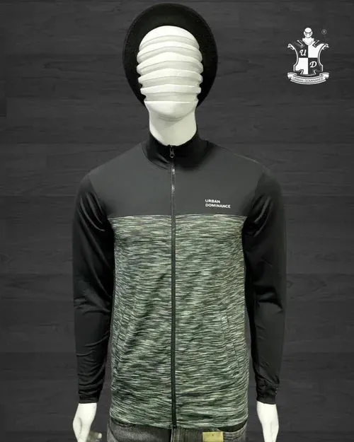Urban Dominance Zipper Full Sleeves T-shirt T1044
