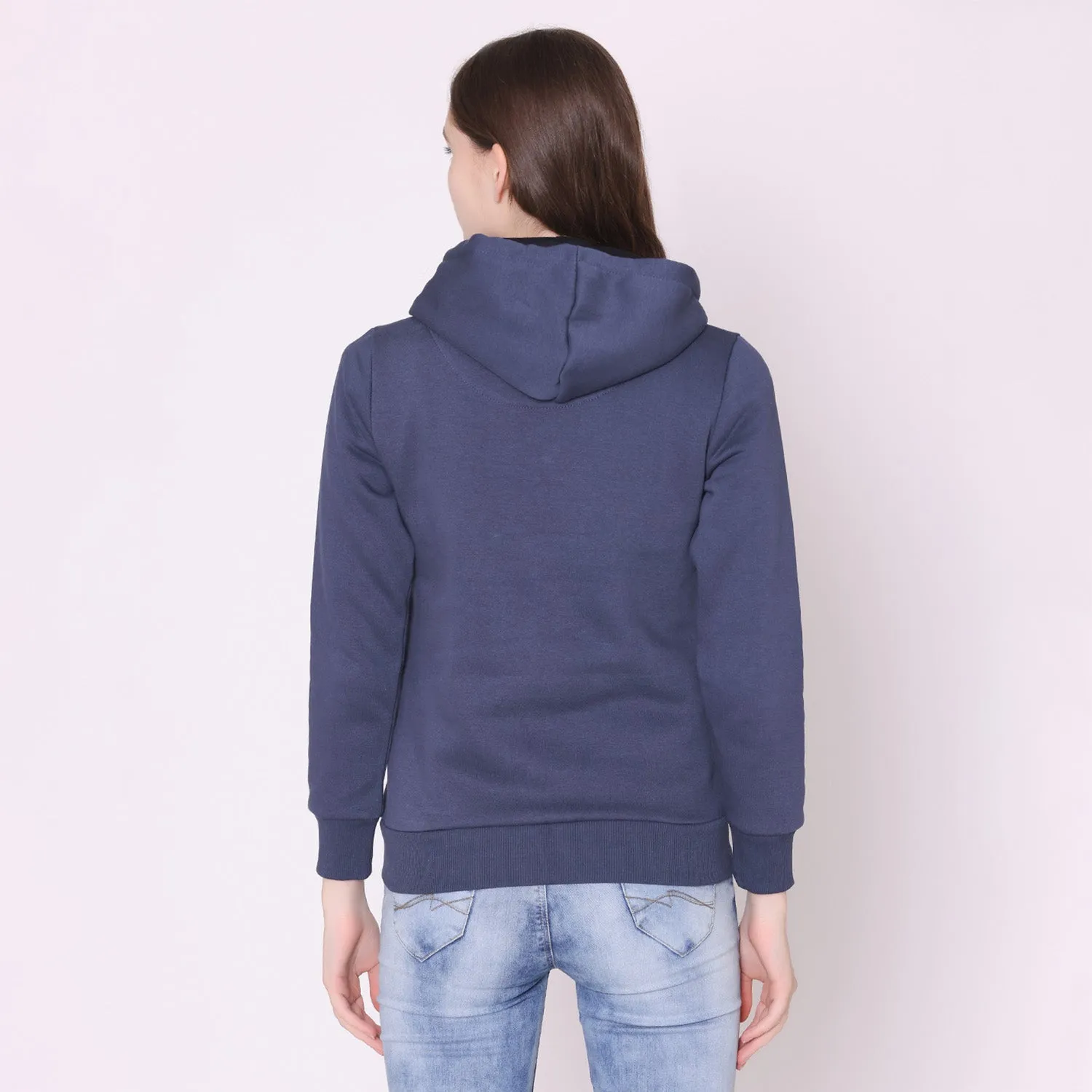 Women's Hoodie Jacket - Navy