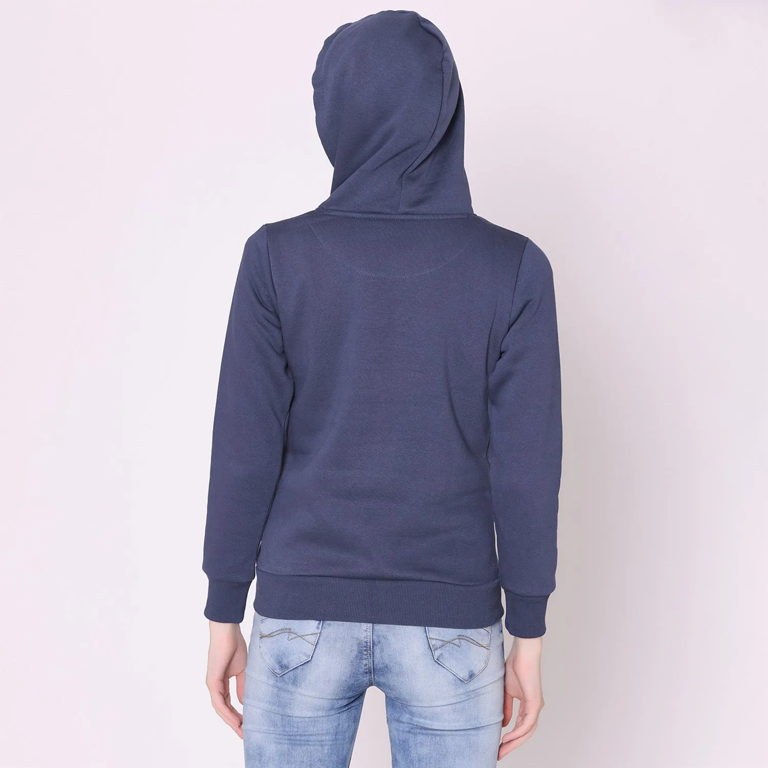 Women's Hoodie Jacket - Navy