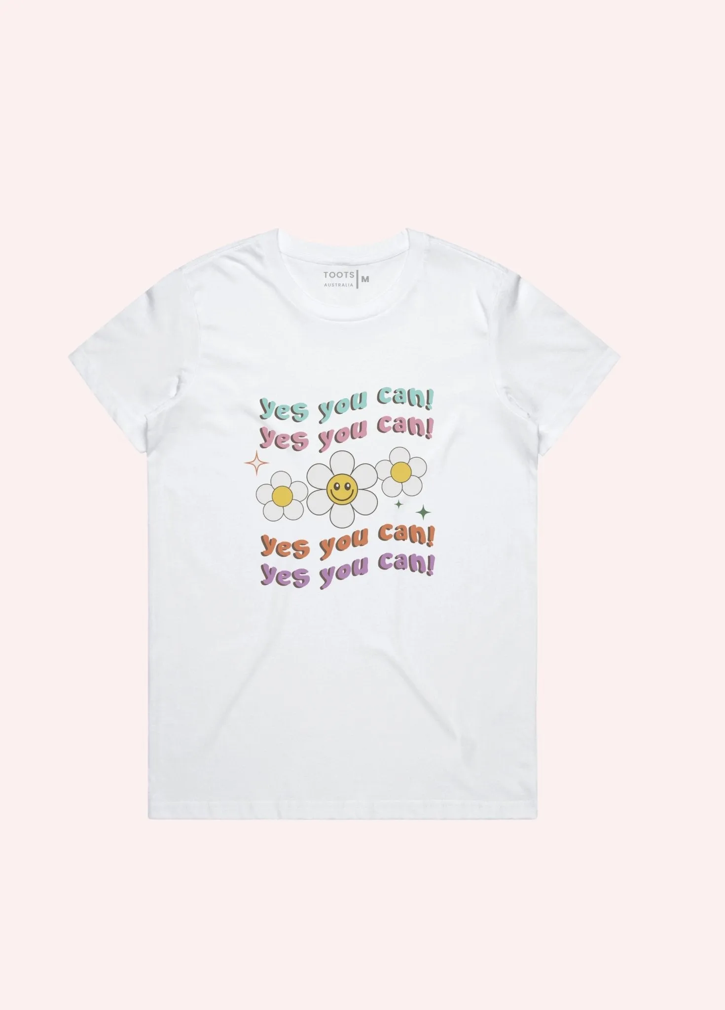 YES YOU CAN WOMEN  T SHIRT